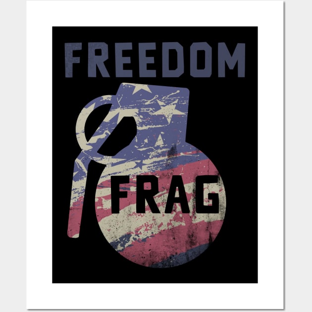 Freedom Frag Wall Art by Toby Wilkinson